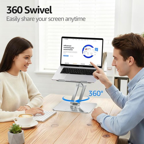 Laptop stand aluminium 360 - laptop,