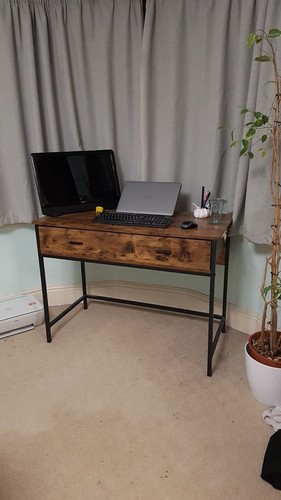 Stand sitting office desk - desk,