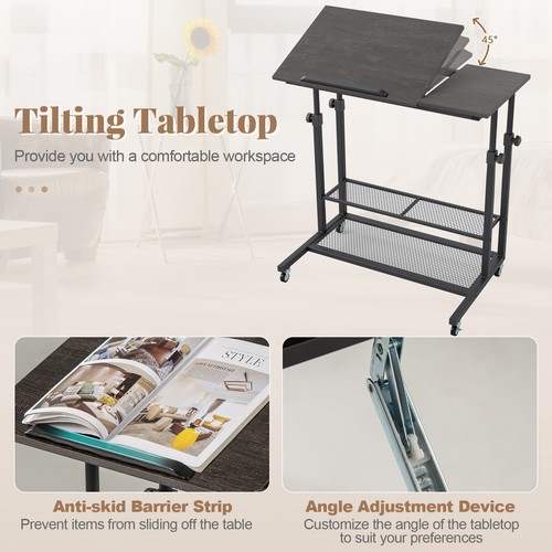 Mobile stand desk height - mobile,